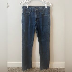 Carhartt Men's Dark Blue Straight Jeans